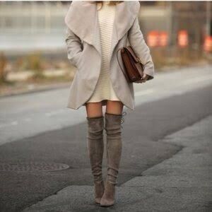 Marc Fisher Over-The-Knee Faux Suede Boots